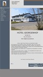 Mobile Screenshot of hotel-georgenhof.com